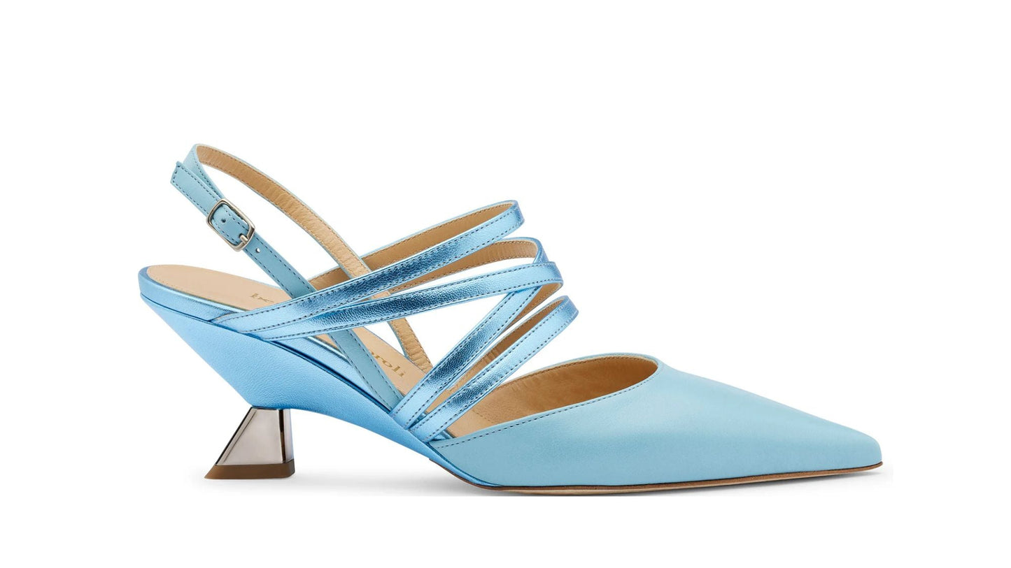 Slingback Jessy Azzurro