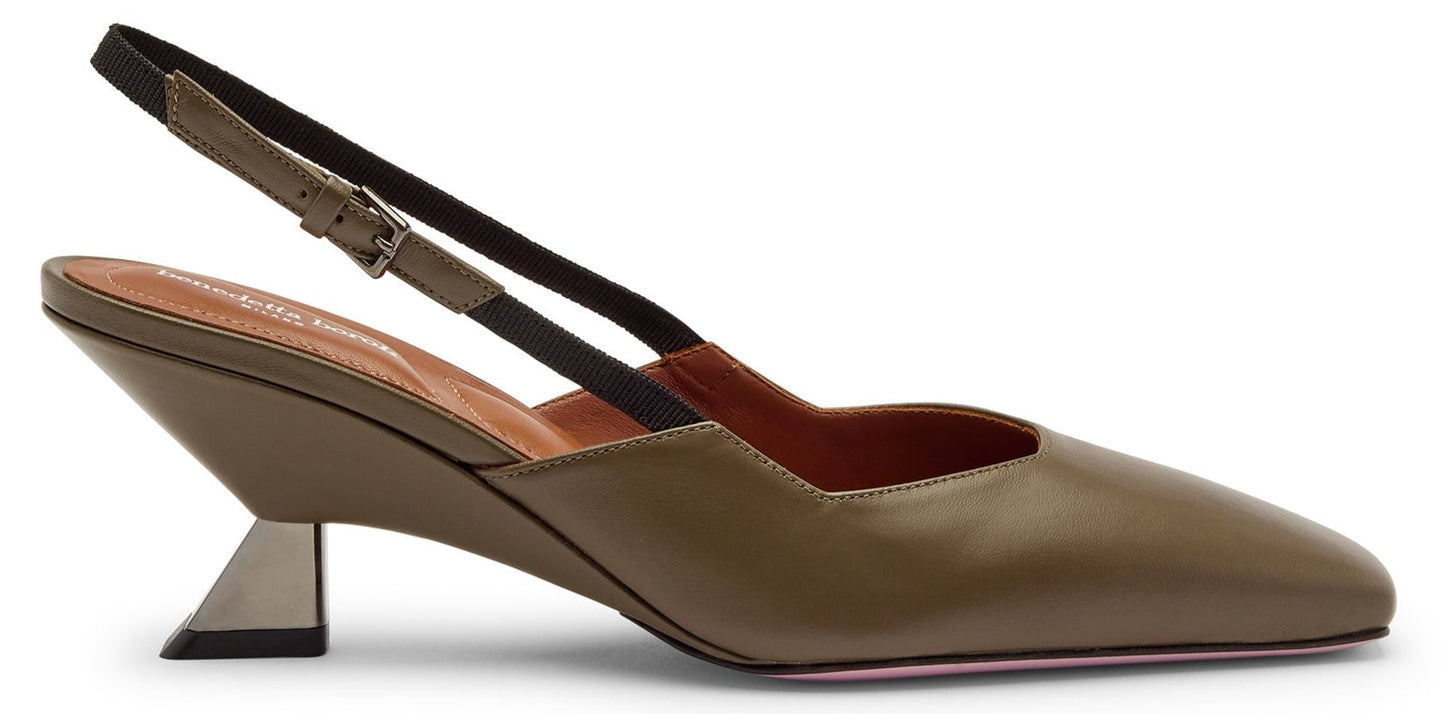 Slingback Sofia Khaki