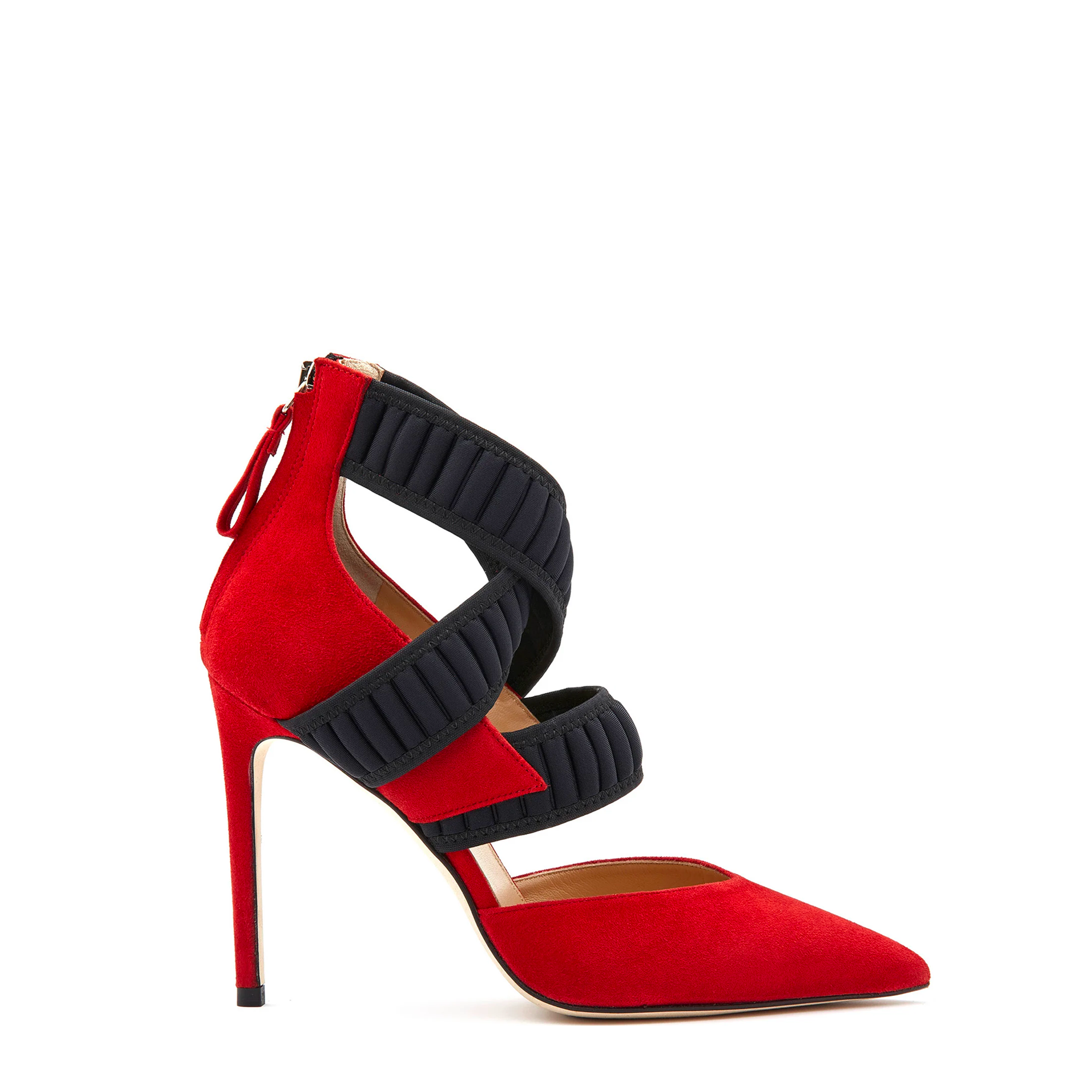 Sforza Red Pumps with stiletto heel | Luxury shoes Benedetta Boroli