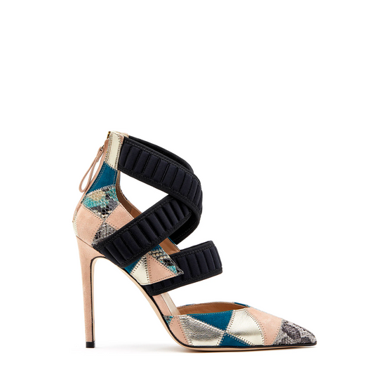 Pump Sforza Patchwork Nude