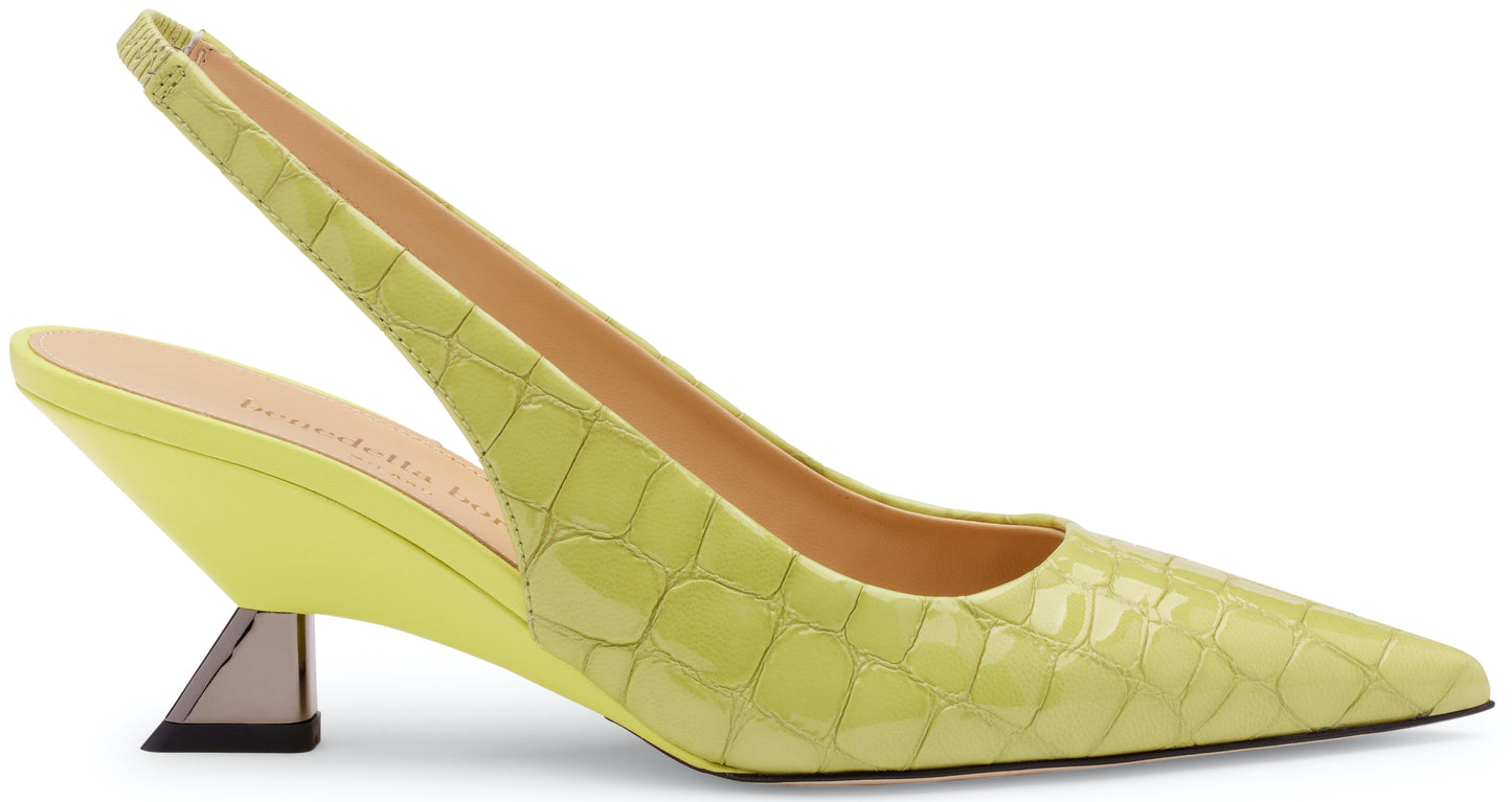 Slingback Lilly Pistachio