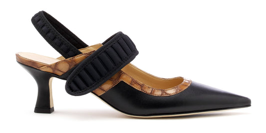 Slingback Baby Black